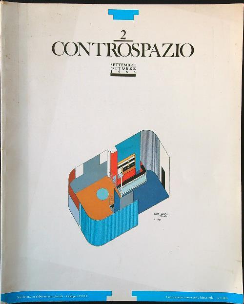 Controspazio n. 2/settembre-ottobre 1988 - copertina