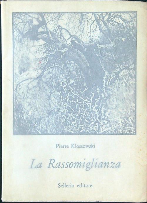 La Rassomiglianza - Pierre Klossowski - copertina