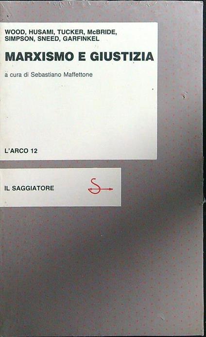 Marxismo e giustizia - copertina