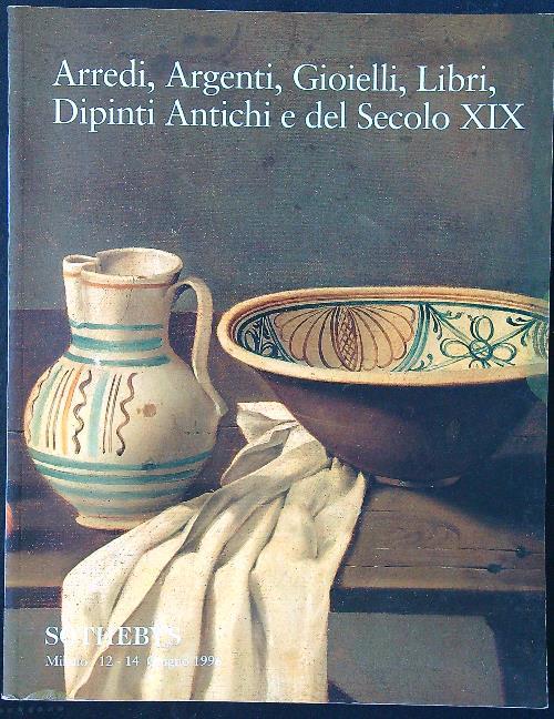 Sotheby's Milano asta MI111 12-14 giugno 1996