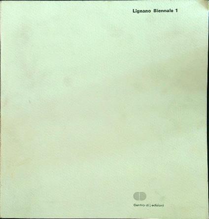 Lignano biennale 1 - copertina