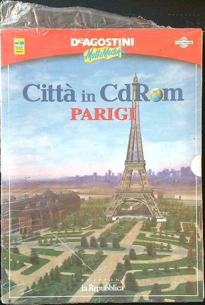 Città in CD-Rom: Parigi - copertina