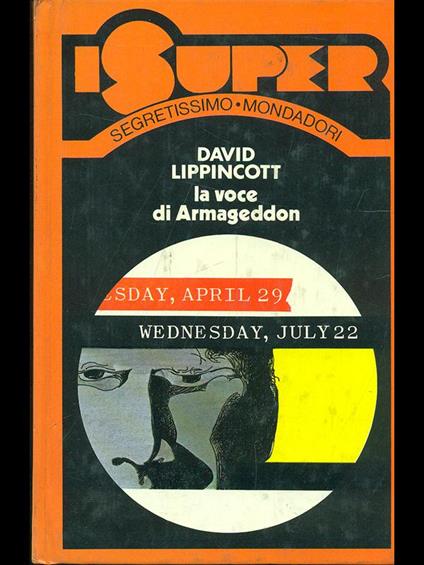 La voce di Armageddon - David Lippincott - copertina