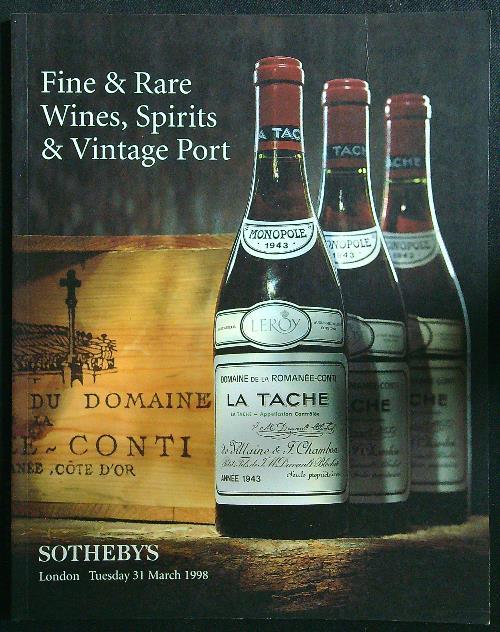 Fine & rare wines, spirits & vintage port - copertina