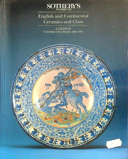 English and continental ceramics and glass - copertina