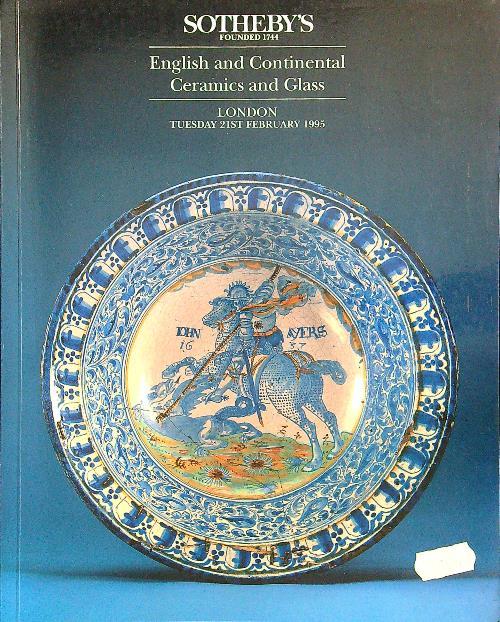 English and continental ceramics and glass - copertina