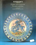 English and continental ceramics and glass