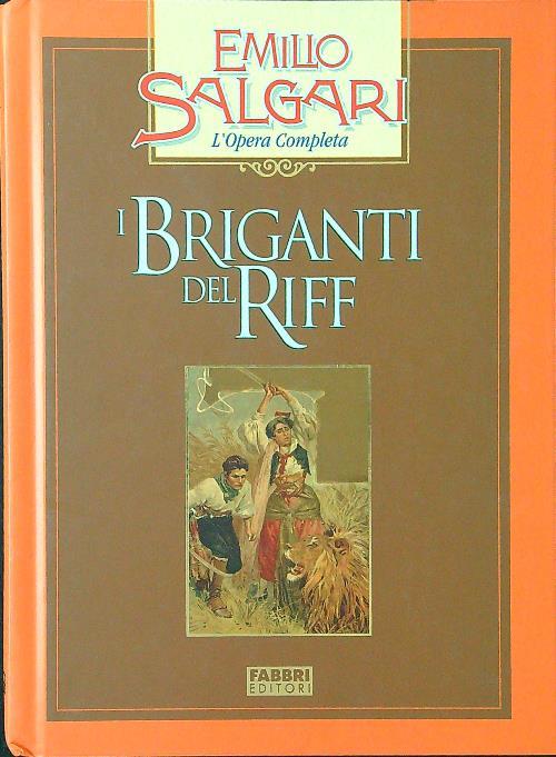 I briganti del Riff - Emilio Salgari - copertina