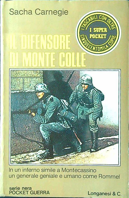 Il difensore di Monte Colle - Sacha Carnegie - copertina