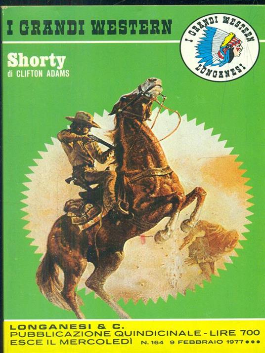 Shorty  - Clifton Adams - copertina