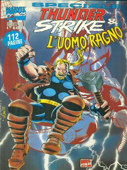 Speciale Thunder Strike & l'Uomo Ragno - copertina