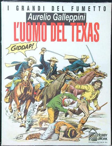 L' uomo del Texas - Aurelio Galleppini - copertina