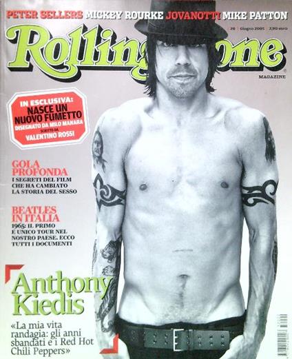 Rolling Stone 20 Giugno 2005 - copertina