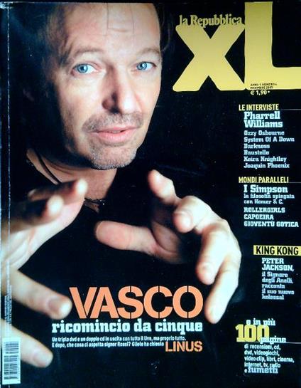 La Repubblica XL - Anno 1, Numero 4, Dicembre 2005 - copertina