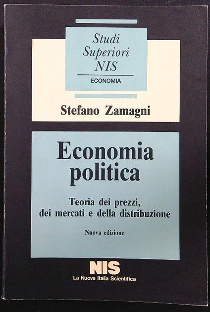 Economia politica - Stefano Zamagni - copertina