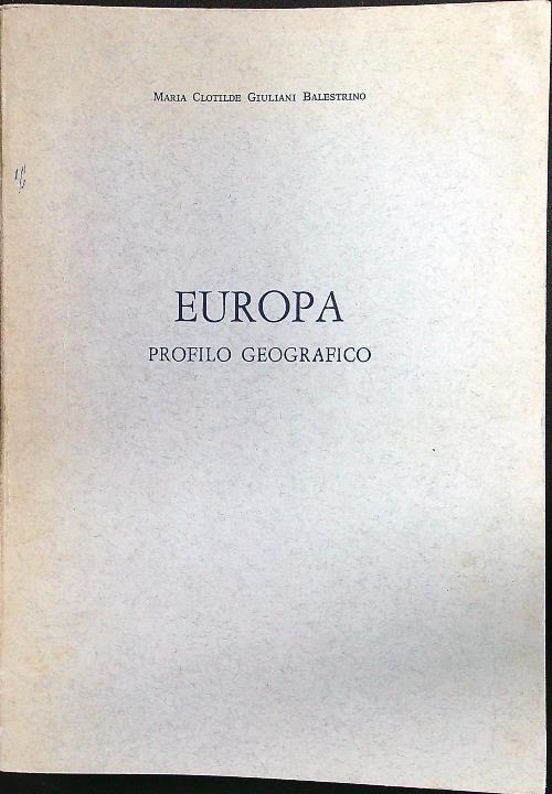 Europa profilo geografico
