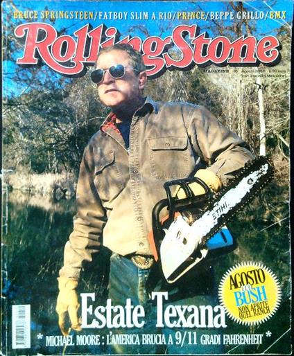 Rolling Stone 10 Agosto 2004 - copertina