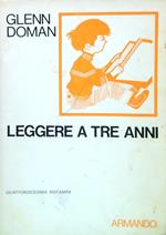 Leggere a tre anni