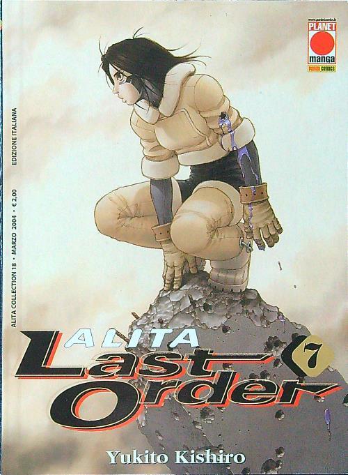 Alita Last Order vol. 7 - Yukito Kishiro - copertina