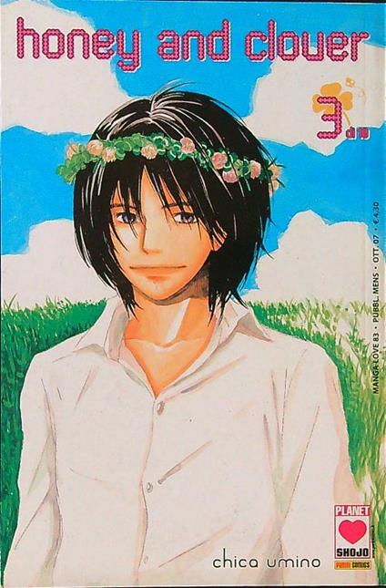 Honey and Clover 3 di 10 - Chica Umino - copertina