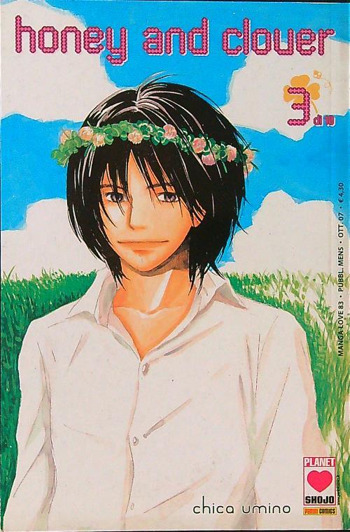 Honey and Clover 3 di 10 - Chica Umino - copertina