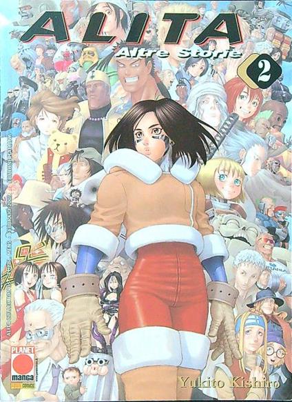 Alita altre storie 2 - Yukito Kishiro - copertina