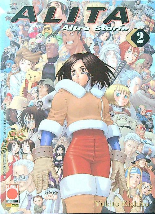 Alita altre storie 2 - Yukito Kishiro - copertina