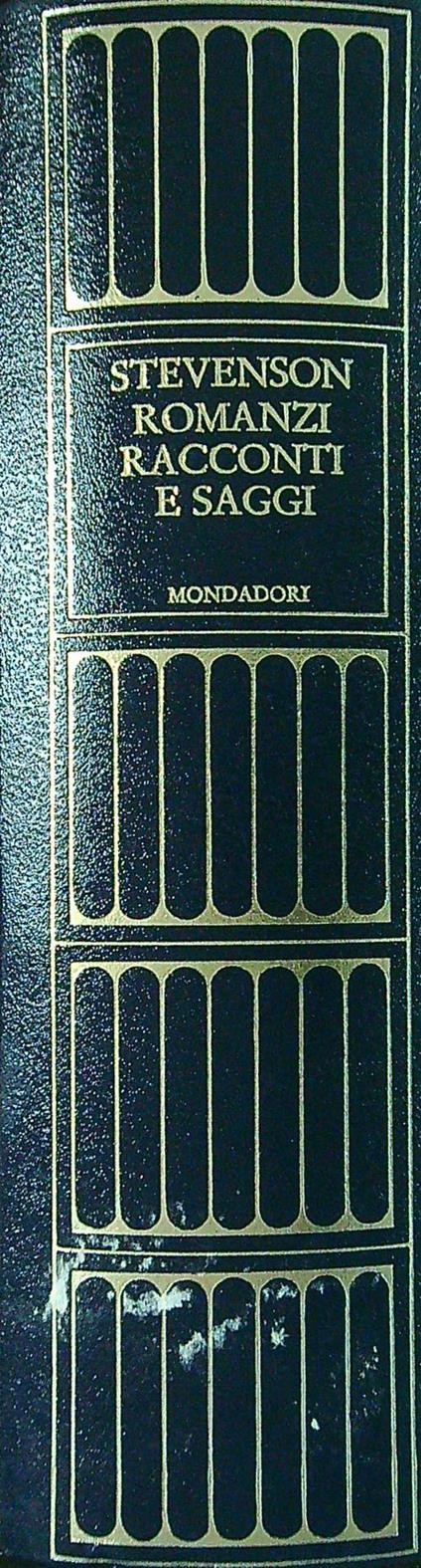 Romanzi racconti e saggi - Stevenson - copertina