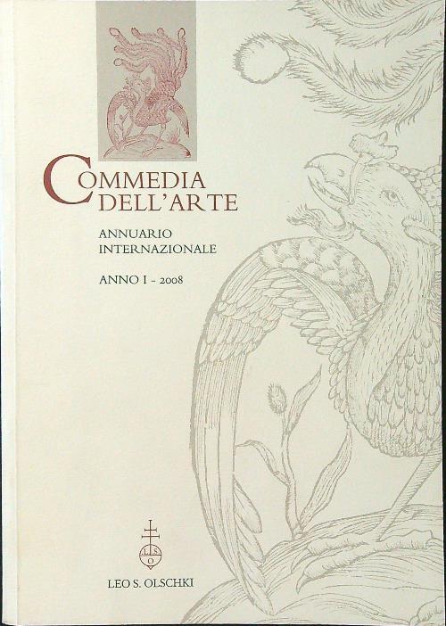 Commedia dell'arte Anno I - 2008 - copertina