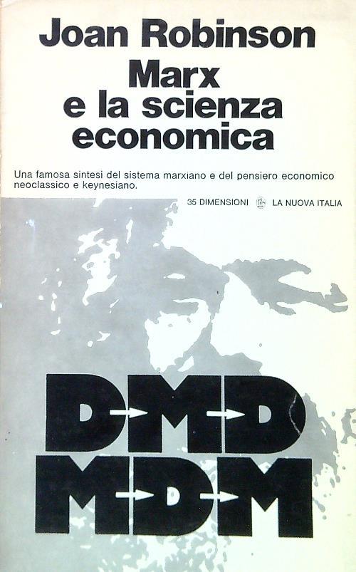 Marx e la scienza economica - Joan Robinson - copertina