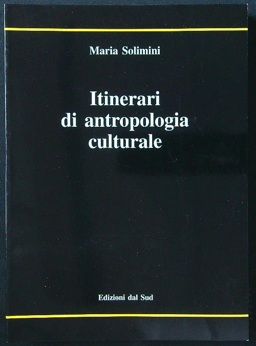 Itinerari di antropologia culturale