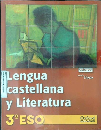 Lengua castellana y literatura 3 eso + antologia - copertina