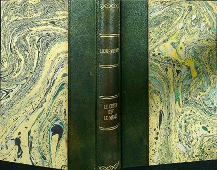 coeur est le meme - Andre' Lichtenberger - copertina