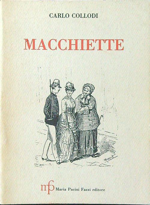 Macchiette - Carlo Collodi - copertina