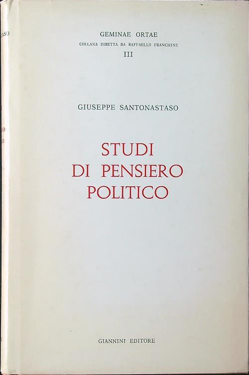 Studi di pensiero politico