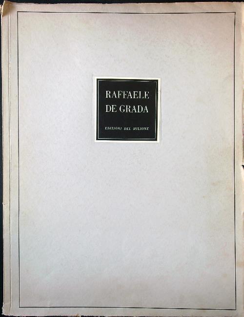 Raffaele de Grada 12 opere
