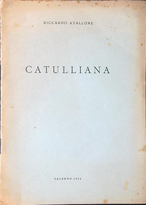 Catulliana