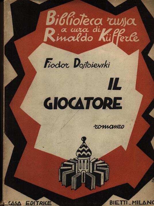 Il giocatore - Fiodor Dostoievski - copertina