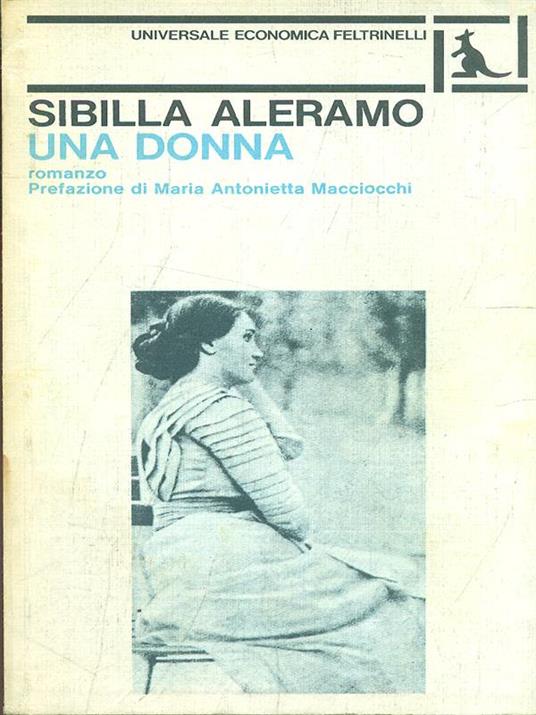 Una donna - Sibilla Aleramo - copertina