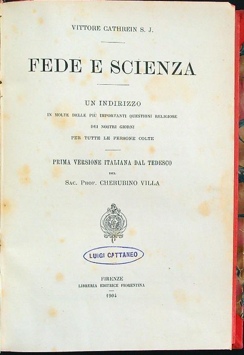 Fede e scienza