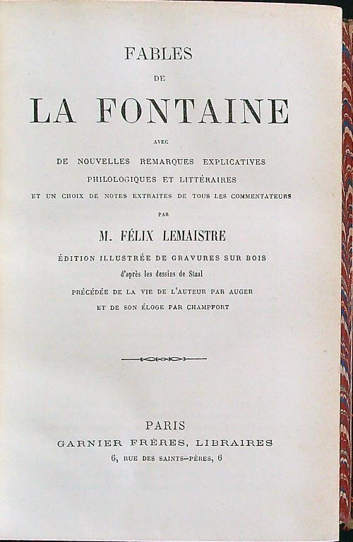 Fables de La Fontaine