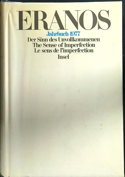 Eranos 1977 volume 46 - copertina
