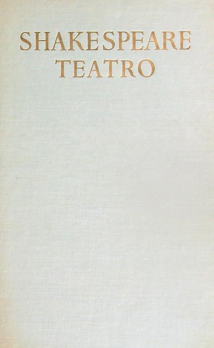 Teatro. Vol II - William Shakespeare - copertina