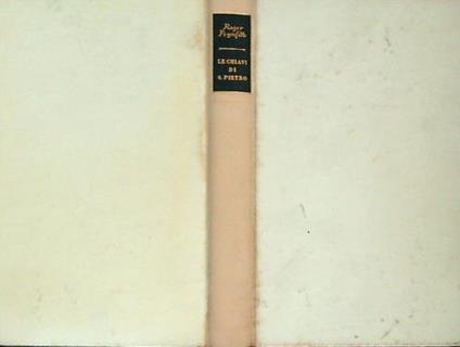 Le chiavi di San Pietro - Roger Peyrefitte - copertina