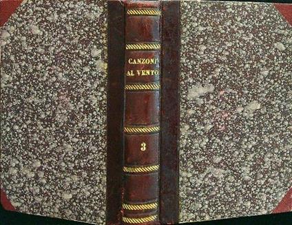 Canzoni al vento - Clemente Barbieri - copertina