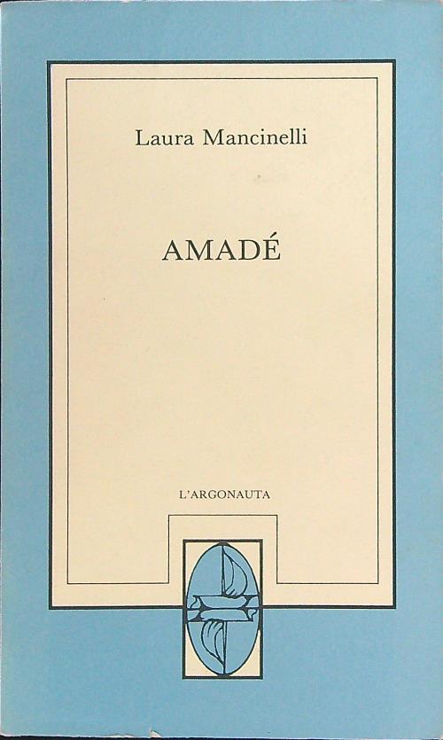 Amadè - Laura Mancinelli - copertina