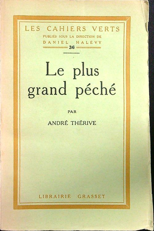 Le plus grand pechè