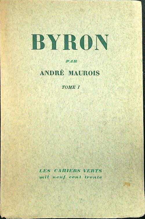 Byron tome I