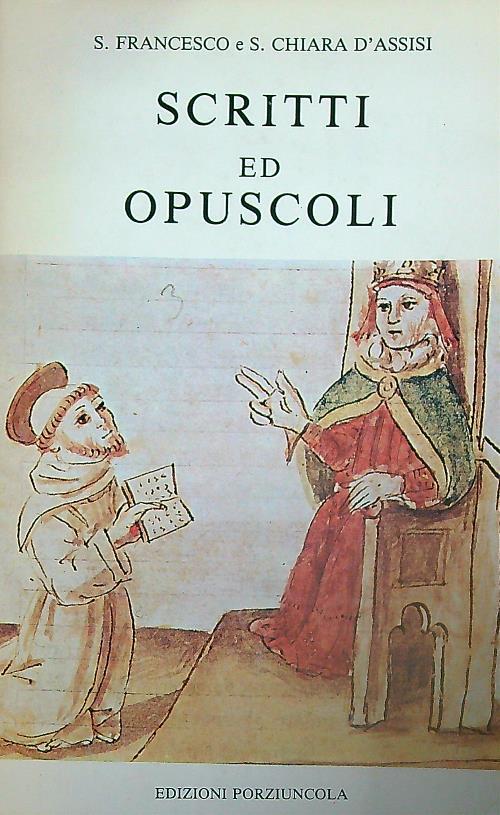 Scritti e opuscoli - S. Francesco - copertina