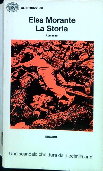 La storia - Elsa Morante - copertina